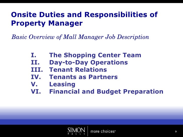 leasing manager job description