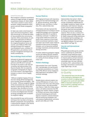 RSNA 2008 Delivers Present And Future