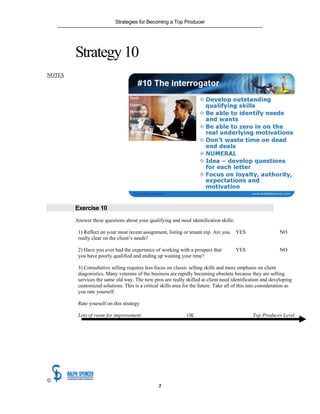 Ralph Spencer Training Session Handbook 10 23 08