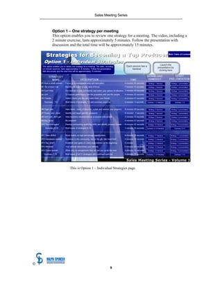 Ralph Spencer Training Session Handbook 10 23 08