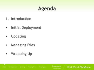Real World Click Once | PPT