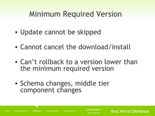 Real World Click Once | PPT