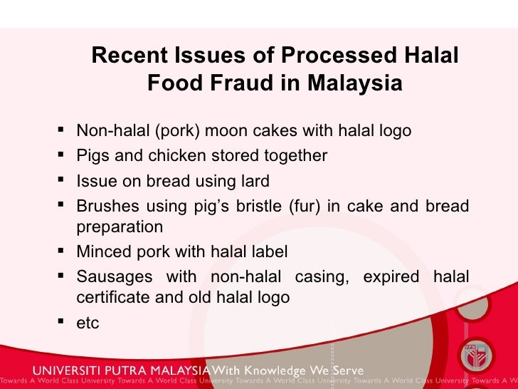 Recent Development In Halal Food Analysis