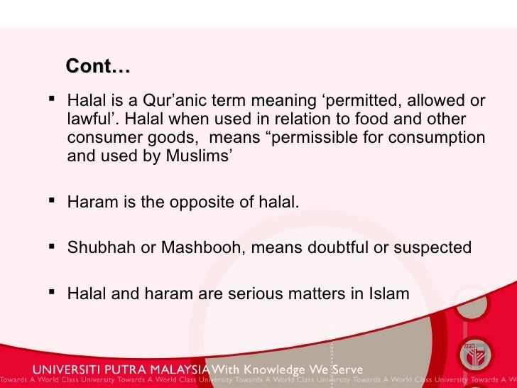 Recent Development In Halal Food Analysis