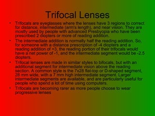 Computer Trifocals Refraction | PPT
