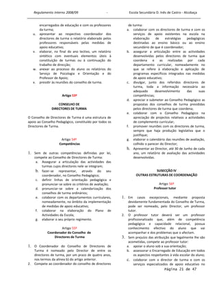 Regulamento Interno 2008-2009