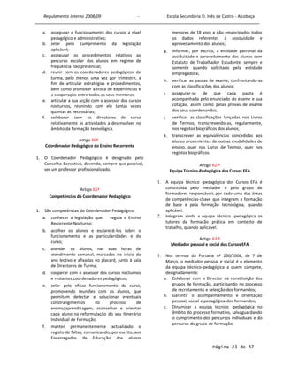 Regulamento Interno 2008-2009