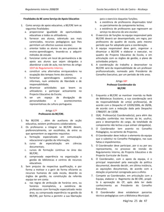 Regulamento Interno 2008-2009