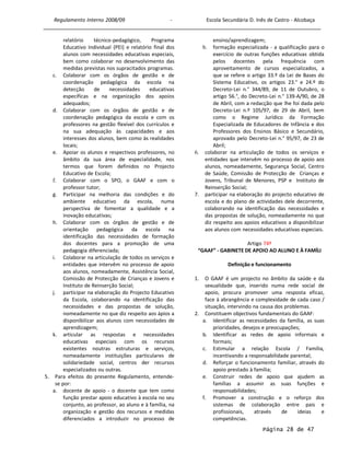 Regulamento Interno 2008-2009