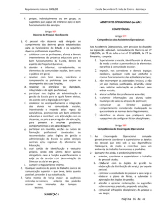 Regulamento Interno 2008-2009