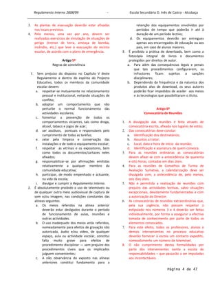 Regulamento Interno 2008-2009