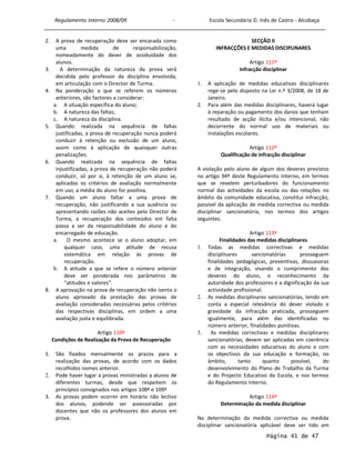 Regulamento Interno 2008-2009