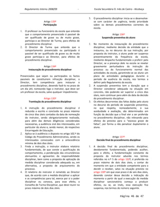 Regulamento Interno 2008-2009