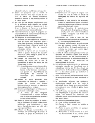 Regulamento Interno 2008-2009