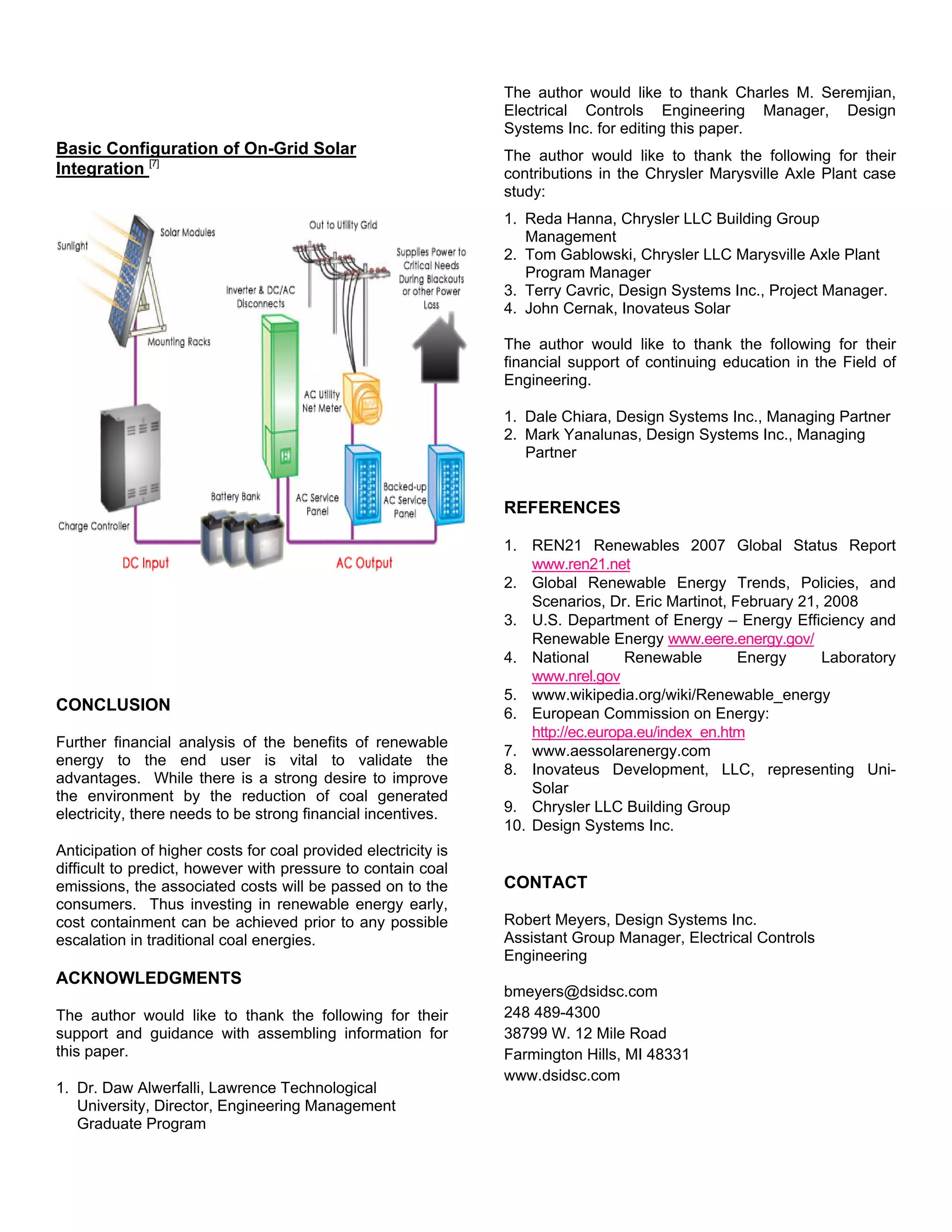 Renewable Energies And Solar Power