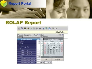 Integrated Business Intelligence and Data Warehouse