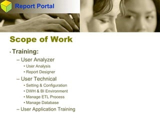 Integrated Business Intelligence and Data Warehouse