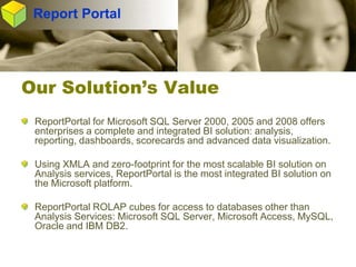 Integrated Business Intelligence and Data Warehouse