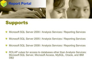 Integrated Business Intelligence and Data Warehouse