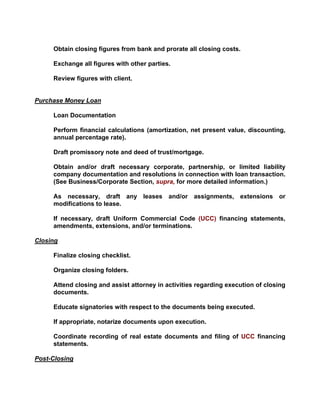 Responsibilities Of The Professional Paralegal