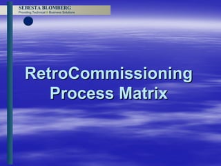 Retro Commissioning