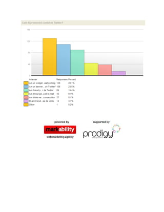 RoTwitter Survey 2009