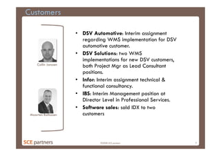 Sce Partners Overview