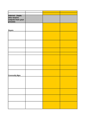 Six Sigma Tools Template