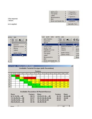Six Sigma Tools Template