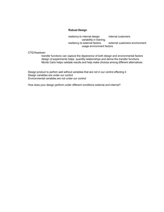 Six Sigma Tools Template