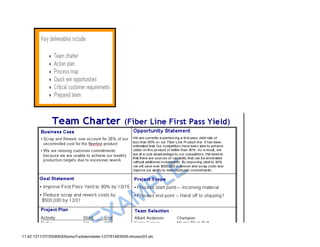 Six Sigma Tools Template