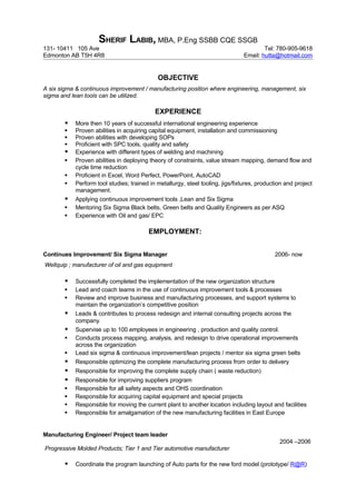 Sherif Labib Resume 
