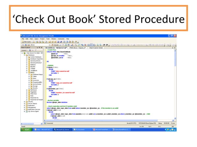 SQL Portfolio | PPT