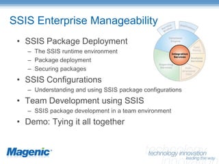 SQL Server Integration Services – Enterprise Manageability