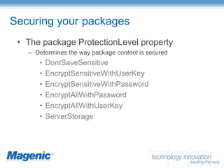 SQL Server Integration Services – Enterprise Manageability