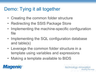 SQL Server Integration Services – Enterprise Manageability