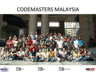 CODEMASTERS MALAYSIA OFP2 GRID GRID & OFP 