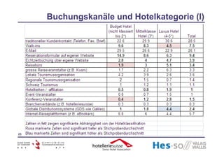 Schegg & Allemann 2009 Schweizer Hotellerie und Internet 2008