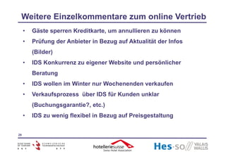 Schegg & Allemann 2009 Schweizer Hotellerie und Internet 2008