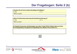 Schegg & Allemann 2009 Schweizer Hotellerie und Internet 2008