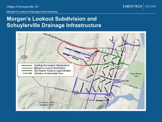 Morgan’s Lookout Subdivision and  Schuylerville Drainage Infrastructure 