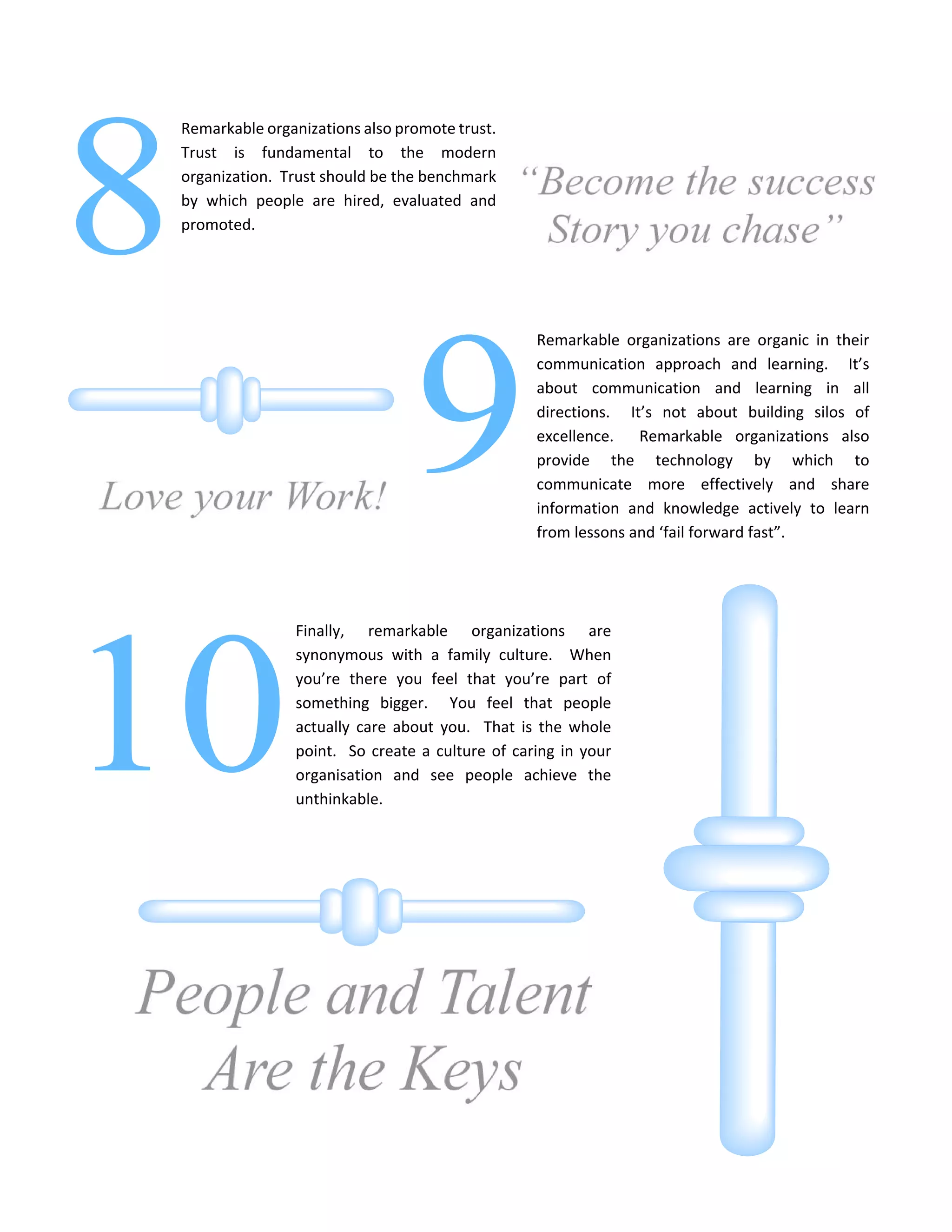 Secrets Of Remarkable Workplaces