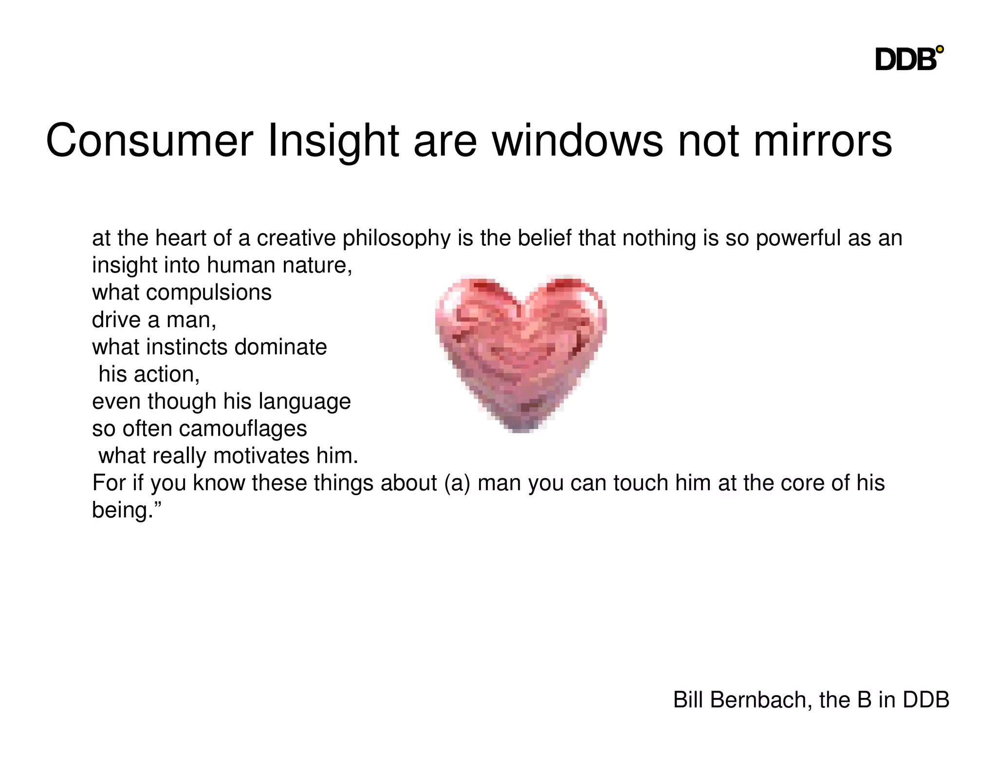 Seeing Things The Consumers Way