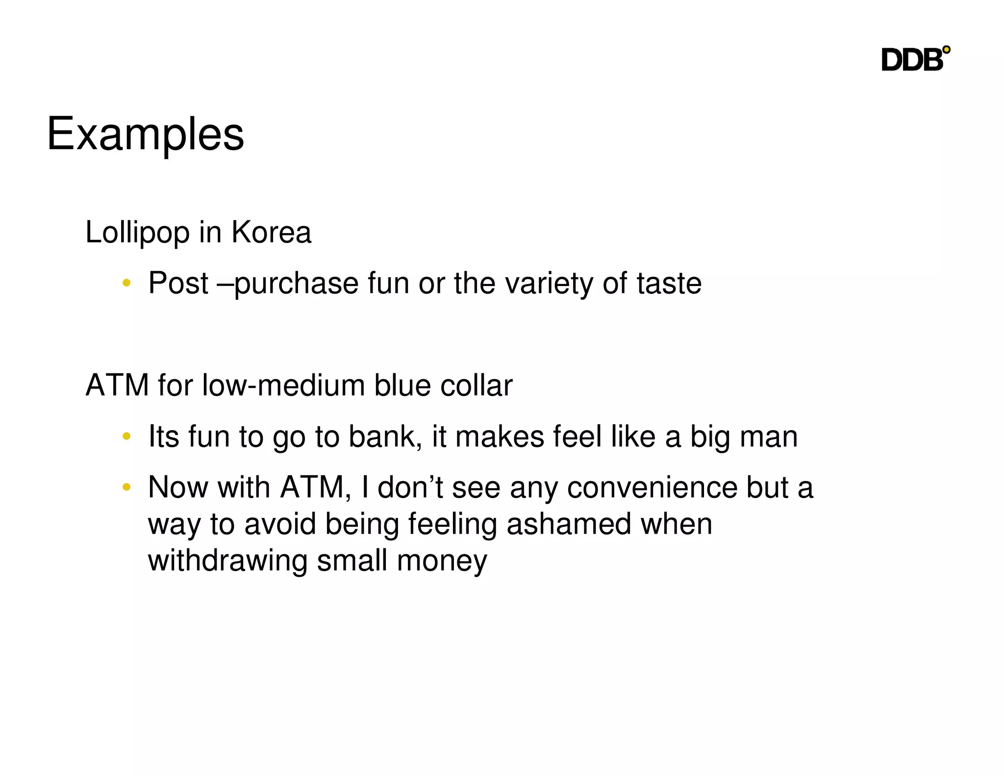 Seeing Things The Consumers Way