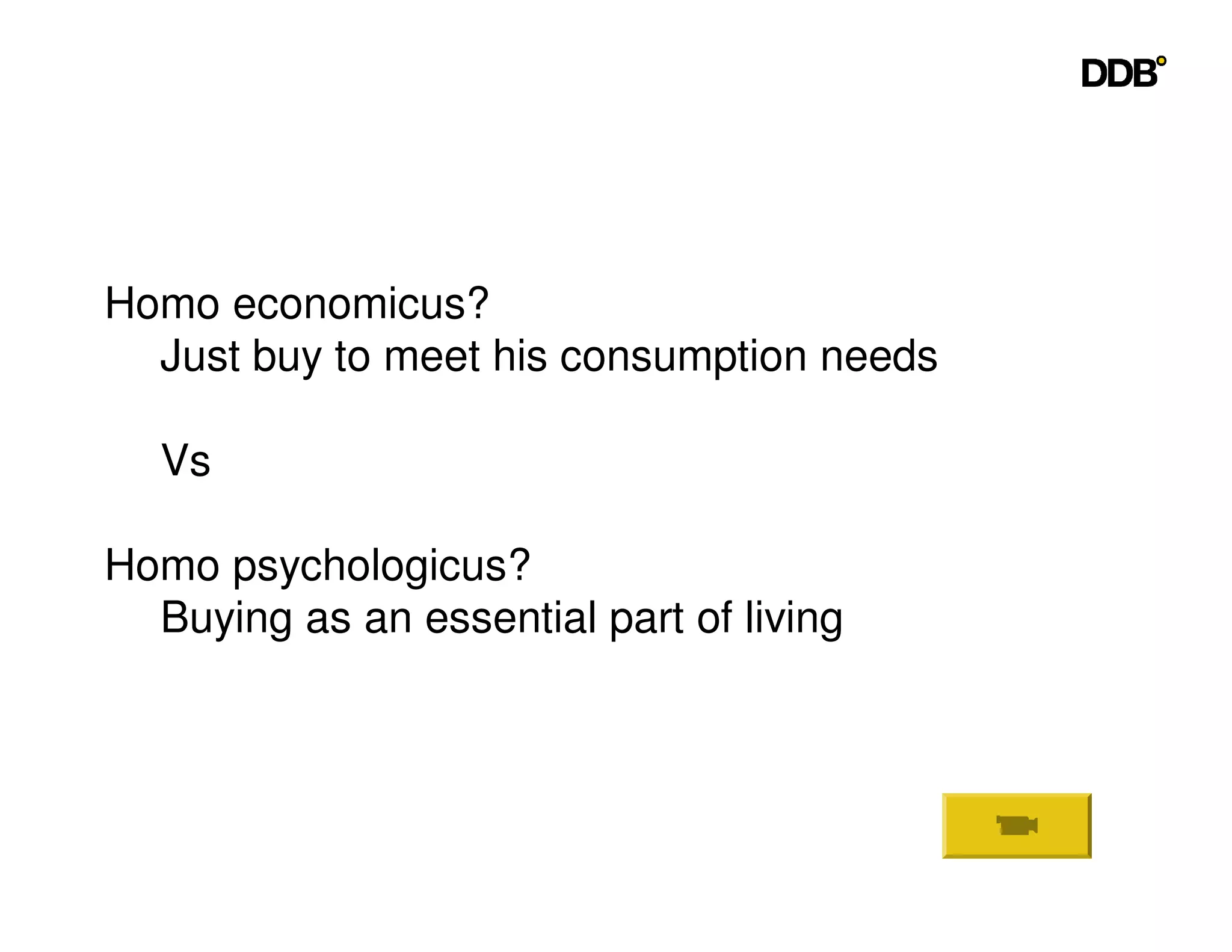 Seeing Things The Consumers Way