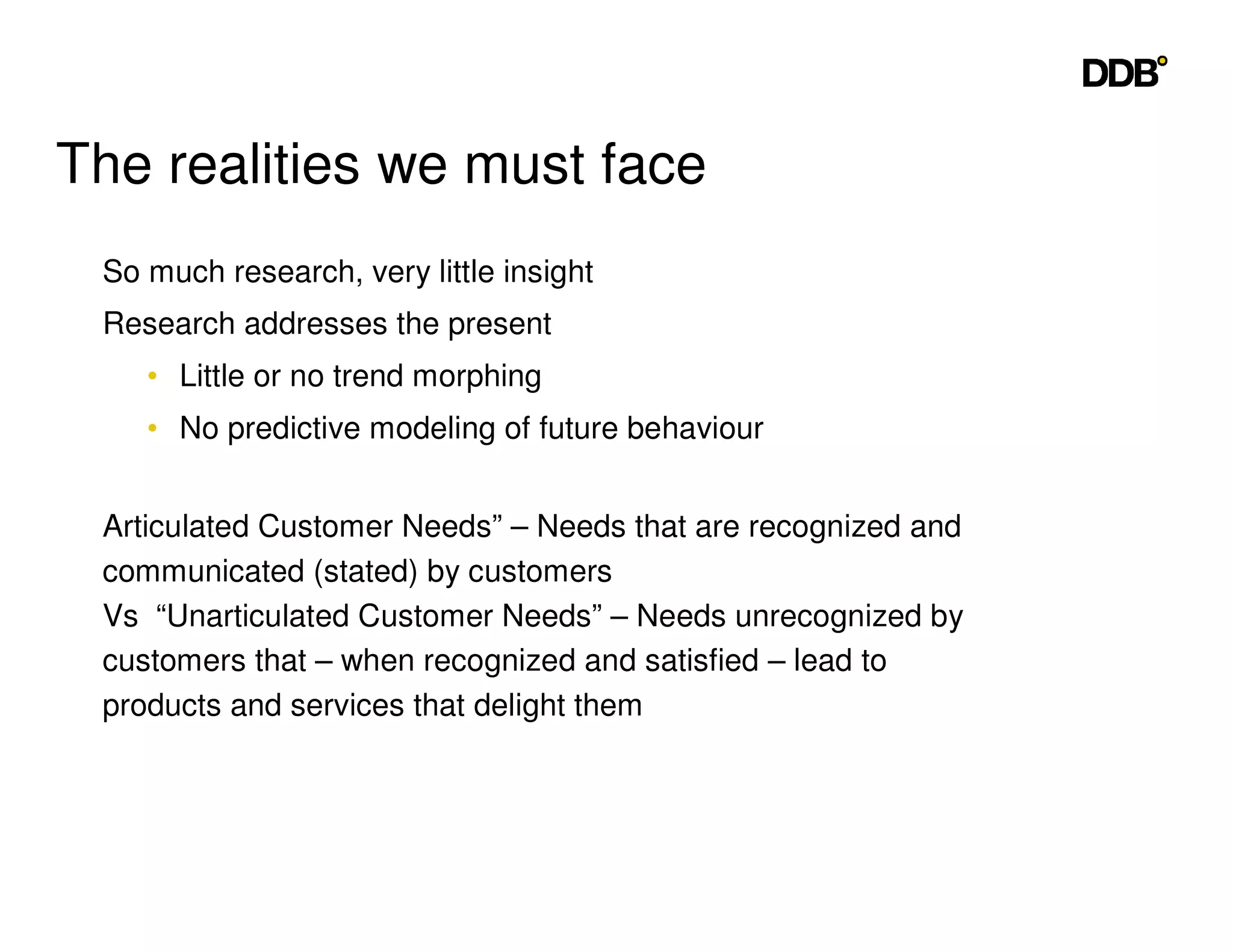 Seeing Things The Consumers Way