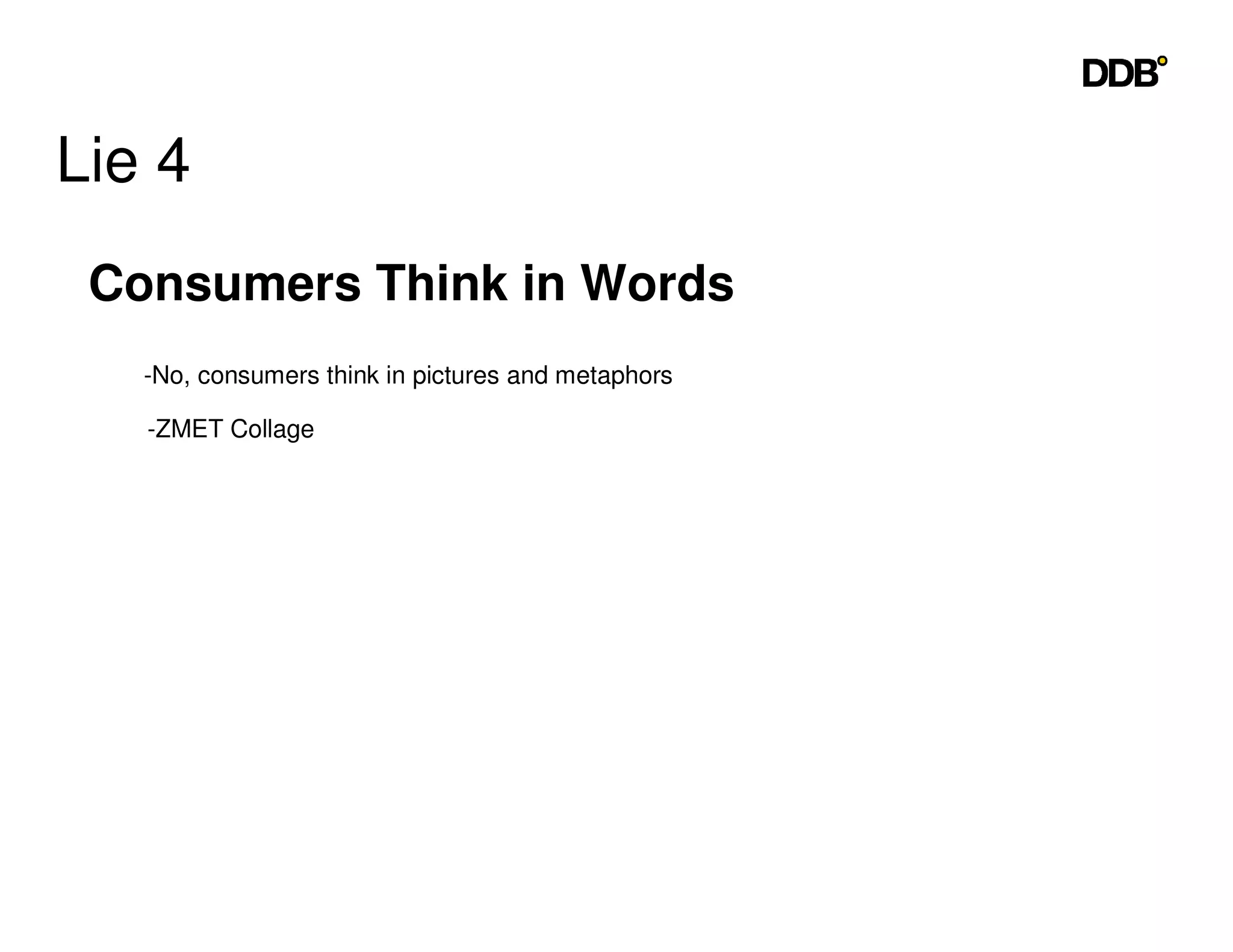 Seeing Things The Consumers Way