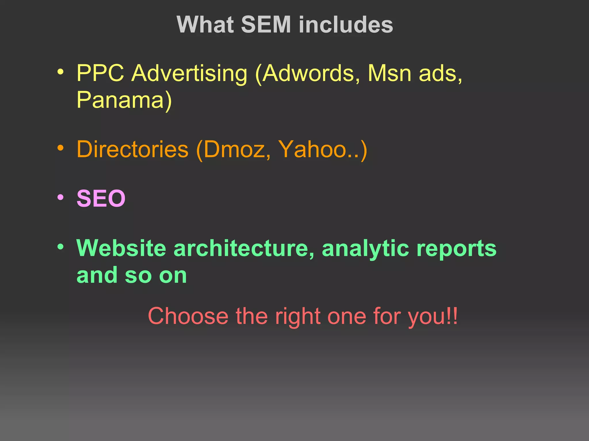 Seo Basic Training