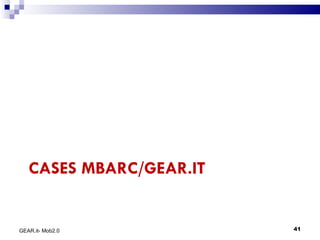 CASES MBARC/GEAR.IT GEAR.it- Mob2.0 