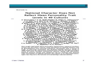 G. Sartori - D. Macheda 